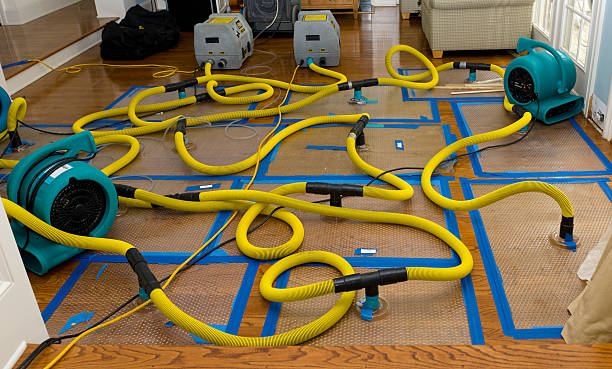 Professional Flood Damage Restoration technician working in Morrison, TN